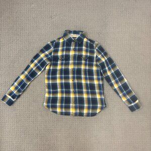 Gap Pendleton Button Up Long Sleeve Shirt Cotton Flannel Madras Plaid